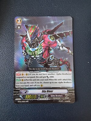 Sky Diver - BT02/010EN RRR Cardfight!  Vanguard Mint