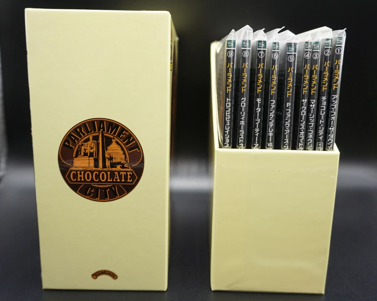 Parliament 9 Titles Set Mini LP SHM-CD + DU Promo Box Paper Sleeve