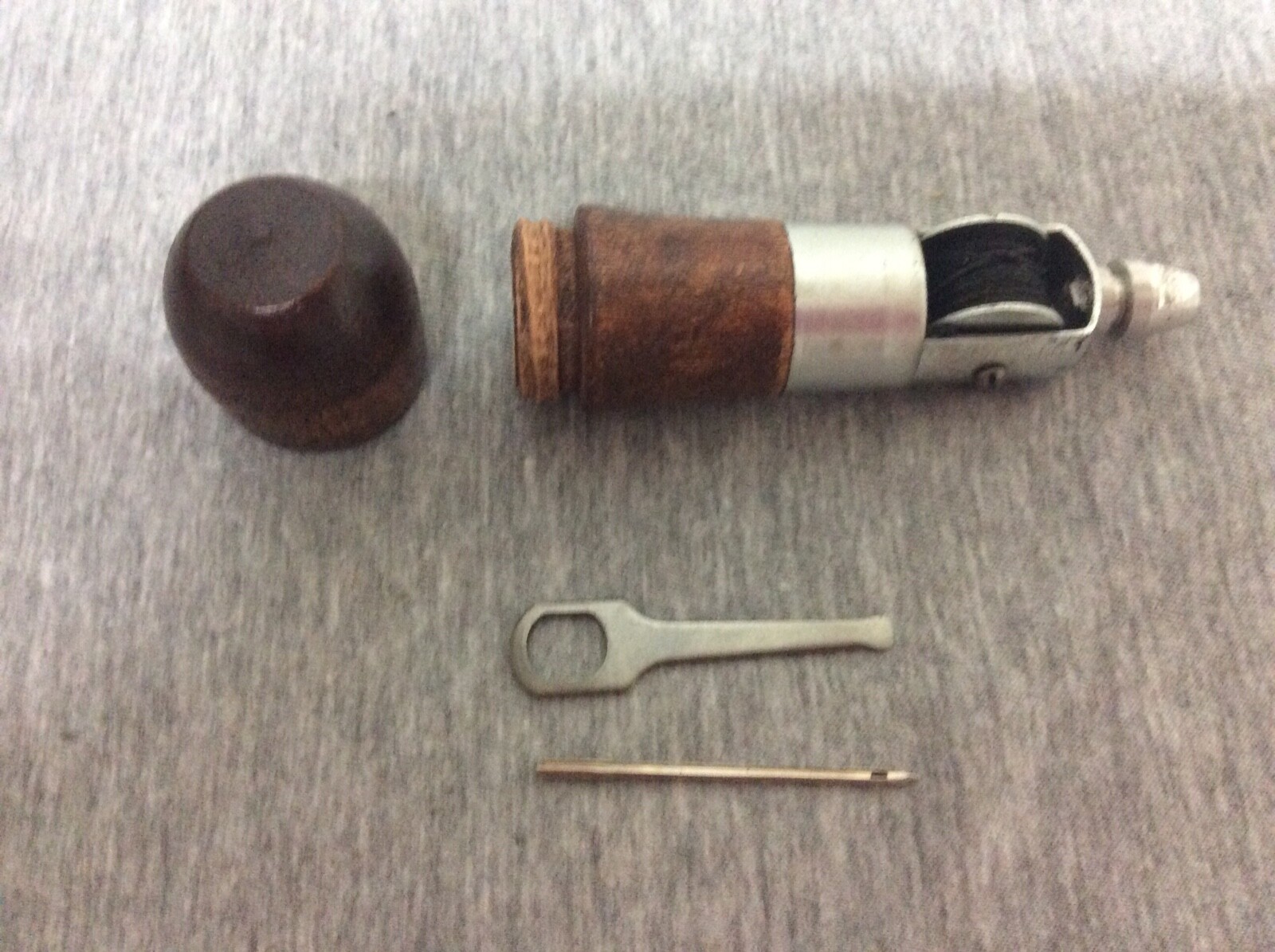 Vintage C. A. Myers Co. Lock Stitch Sewing Awl In Original Box