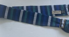 Palm Beach Style Silk Belt by Talbott for Stinchfeld Size S Vintage 1960's USA