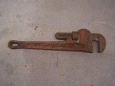 vintage 12" made in USA ridgid pipe wrench