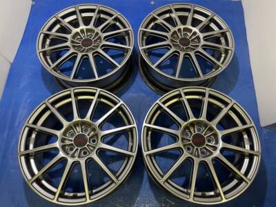 Subaru STI Genuine OP ENKEI Wheels Rims 17in 7J+48 5x100 | eBay