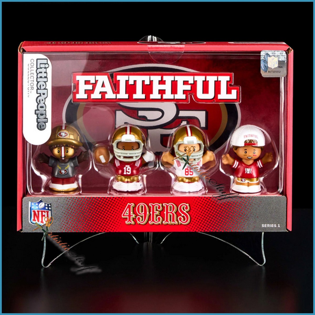 SUPER BOWL ON THE WAY! NFL Mattel Little People Collector San