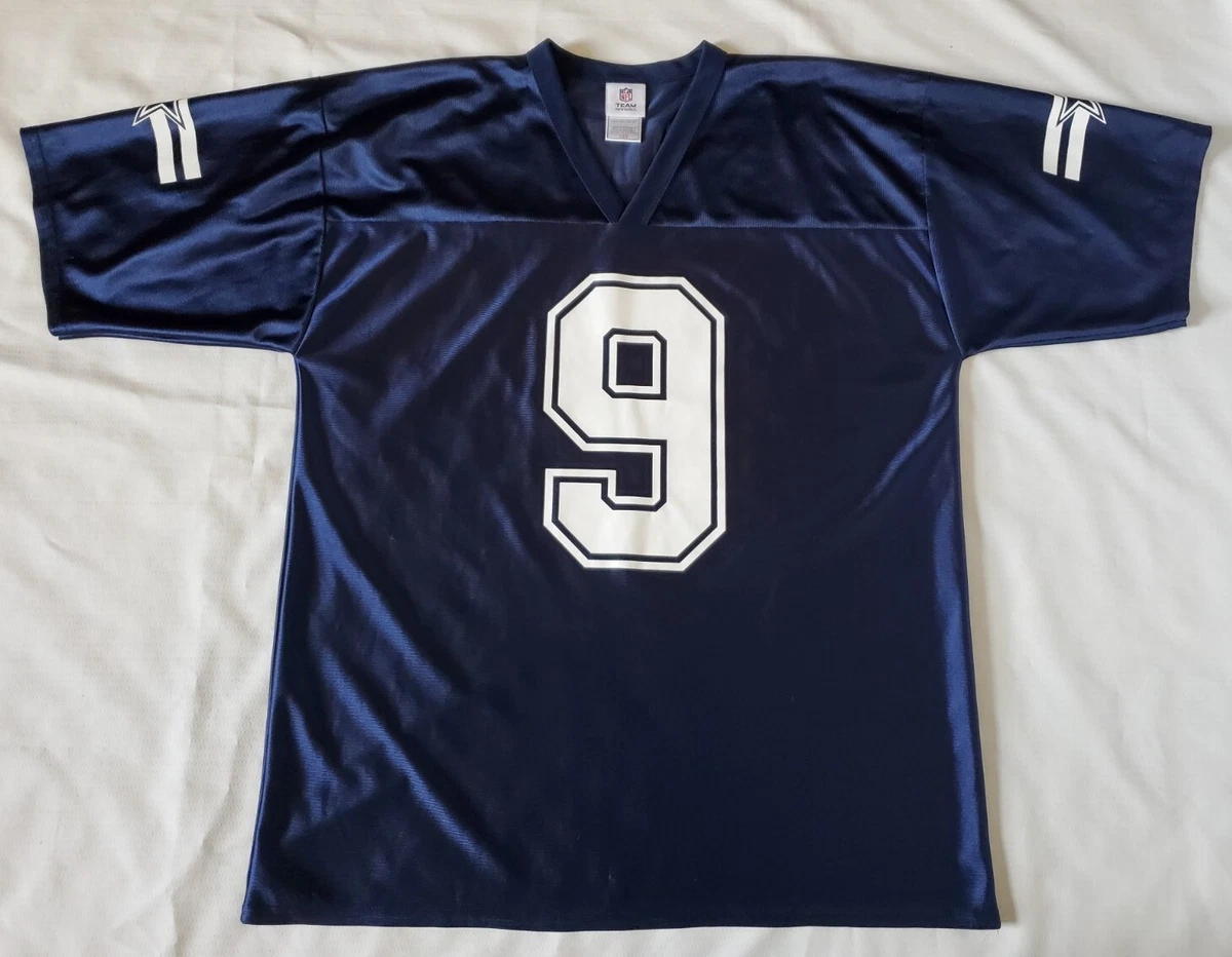 Dallas Cowboys Tony Romo Jersey 9 Men s Large Blue NFL Team