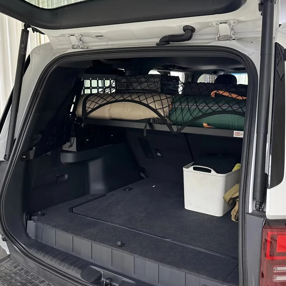 US Ship for Toyota Land Cruiser Prado LC250 Storage Molle Panel Trunk Shelf Foto 2 de 4