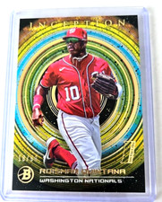 2022 Bowman Inception #88- ROISMAR QUINTANA Gold Foil SP Rookie RC #'d 18/50