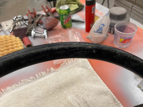 1969 1970 1971 Dodge D100 Truck Black 3 Spoke Steering Wheel - Picture 5 of 15