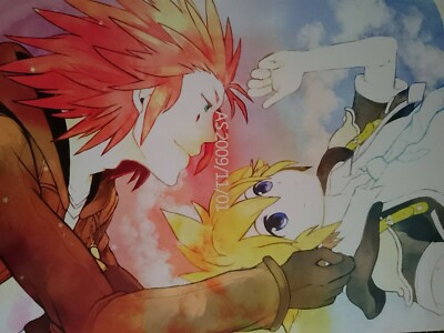 KINGDOM HEARTS doujinshi Axel X Sora (B5 52pages) tarezou KH SOAR