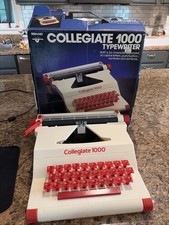  Vintage COLLEGIATE 1000 TYPEWRITER by Mehno Vision Toys (#1023) thumbnail
