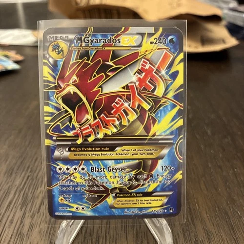 Pokémon TCG M Gyarados EX Full Art Holo Ultra Rare Card XY Breakpoint