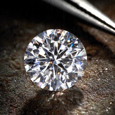 3 Carat Round Cut Lab Grown CVD Diamond D Color VVS1 Clarity Certified Loose gem