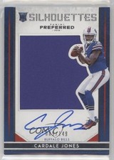 2016 Panini Preferred Rookie Silhouettes 89/149 Cardale Jones #72 Auto 0n8