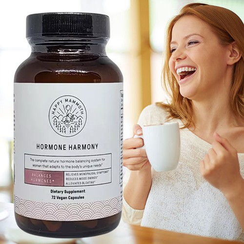 Happy Mammoth Harmony Soporte Hormonal Natural para Mujer 72 Cápsulas - Imagen 3 de 8
