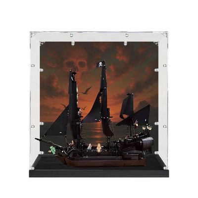 Acrylic Display Case for LEGO  Captain Jack Sparrow's Pirate Ship 10365