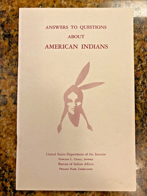Answers to Questions about American Indians Booklet U.S.