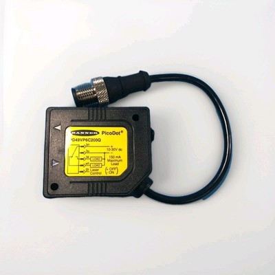 Banner Pico Dot  PD49VP6C200Q Laser Sensor *NEW*FREE SHIP*