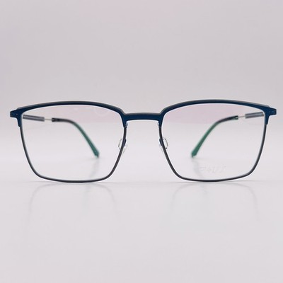 Plus Eyewear Eyeglasses Men Women Square Blue Gray Mod. DA11-1M NEW