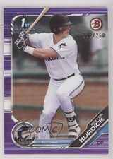 2019 Bowman Draft Purple 222/250 Peyton Burdick #BD-74 0y9e