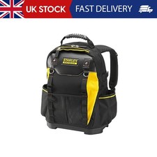STANLEY FATMAX Heavy-Duty Tool Bag Backpack, One Size, Black, 1-95-611