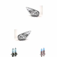 Halogen Scheinwerfer Frontscheinwerfer Set H7/ H1 FüR KIA Venga Inkl. Lampen