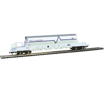 EFE Rail E87030 PBA Tiger Wagon TRL 11625 ECC International weiß, Spur OO