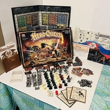 Hero Quest Board Game - 1989 Milton Bradley 1...