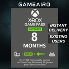 7+1 (8) Months Xbox Game Pass Ultimate and Live Gold Membership FAST DELIVERY