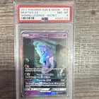 Pokémon Mewtwo GX Shining Legends Secret Rare Holo PSA 8 78/73 2017
