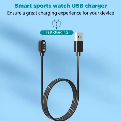Gernie Smart Band Charger For USB Rs4 Charging Cable Cord Magnet Wire - Afbeelding 3 van 12