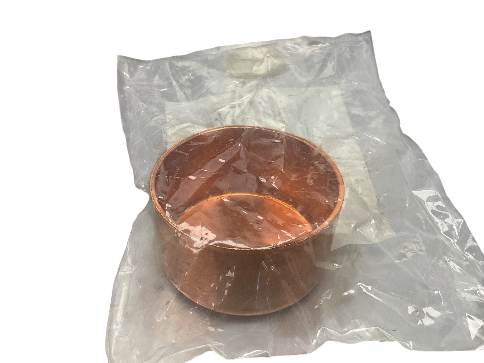 NEW ACR Copper Tube Cap 3" Nominal Size 3-1/8" OD Elkhart E117 Wrot Plumbing USA