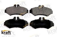 Kraft 6011097 Bremsbelagsatz FüR Scheibenbremse Bremsbelagsatz