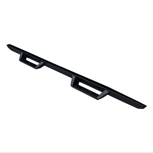 For Toyota Tundra 07-21 3.5" Drop Down Cab Length Black Triangular Hoop Steps