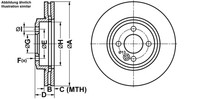 Ate Bremsscheiben Ø280MM + BremsbelÄGe Vorne FÜR Mini Mini Clubman Mini Bmw