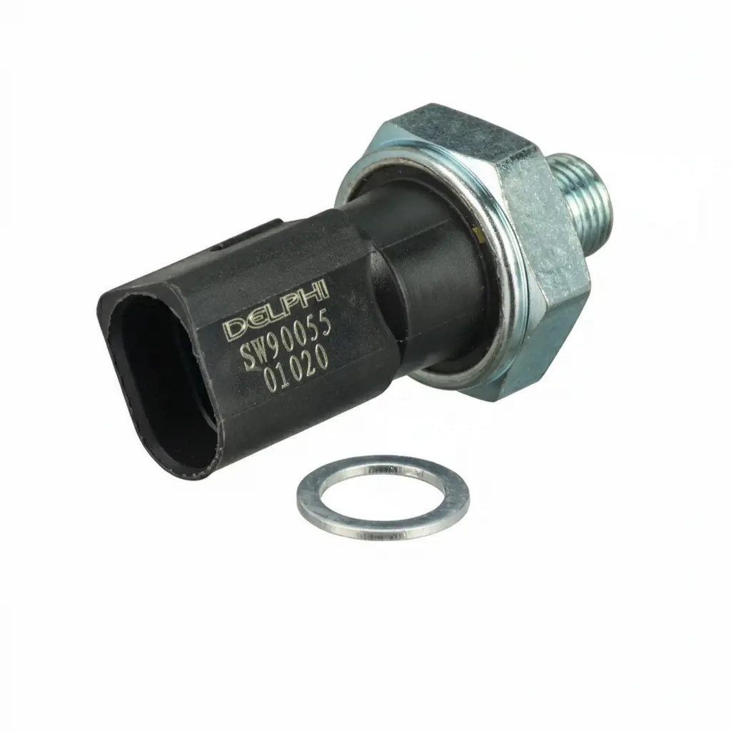 Interruttore pressione olio nero SW90055 DELPHI per AUDI SEAT SKODA VW - Immagine 2