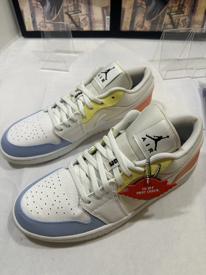 Talla 13 - Air Jordan 1 Low To My First Coach Foto 2 de 4