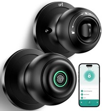 Fingerprint Door Lock, Smart Fingerprint Door Knob with Lock, Biometric Door ...
