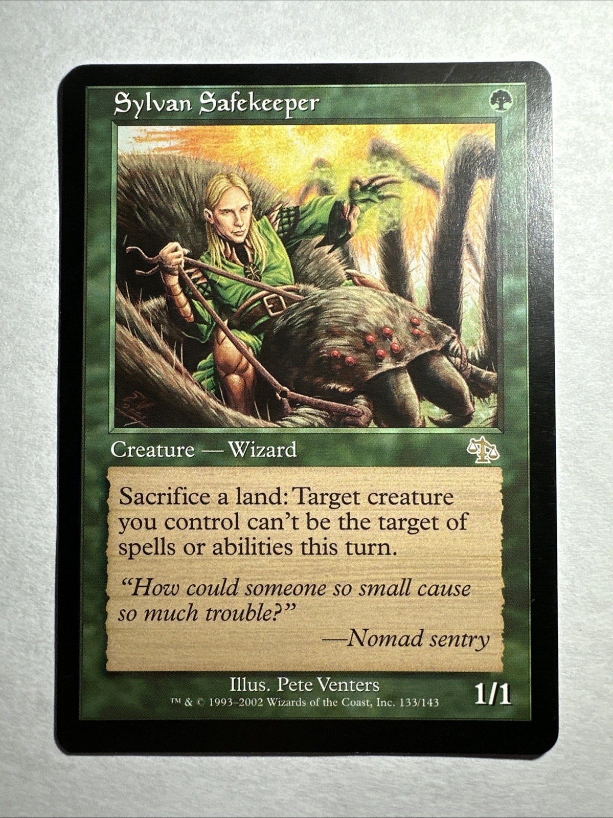 LP Sylvan Safekeeper Judgment Mtg Magic the Gathering