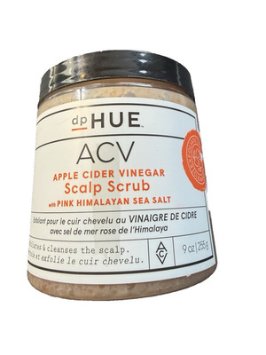 dpHUE - ACV Apple Cider Vinegar Scalp Scrub With Pink Himalayan Sea Salt - 9 Oz