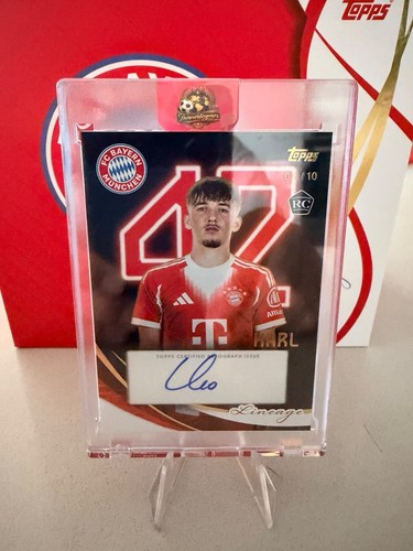Lennart Karl RC  Auto /10 TOPPS Lineage FC Bayern München 2025-26