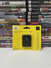 Sony PlayStation 2 Mem Card ZEN BLK PS2 OEM Official MagicGate 8MB SCPH-10020