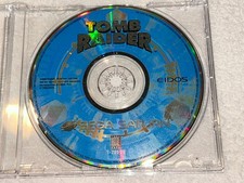 Tomb Raider (Sega Saturn, 1996) Disc Only Tested EX