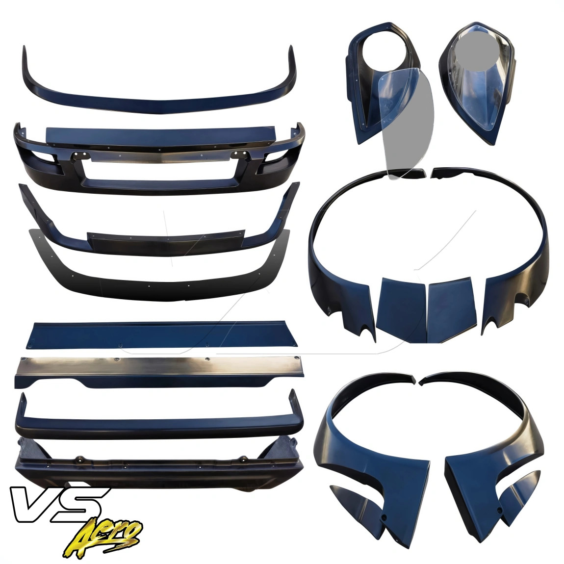 VSaero FRP TKYO Wide Body Kit (S130) 2 Seater for 280ZX Datsun 79