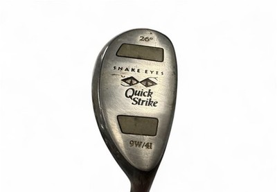Snake Eyes Quick Strike #9W/4I Hybrid 26 degree Graphite Stiff