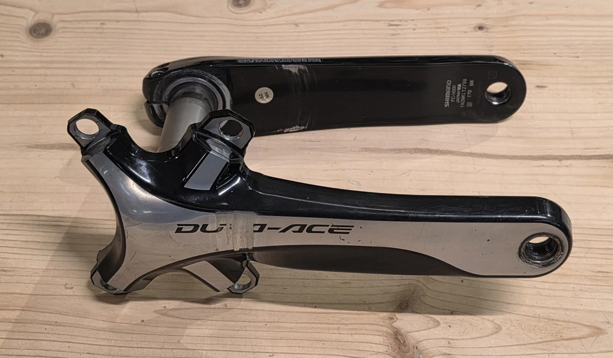 Manivelle Vélo 170mm Paire De Bras De Manivelle De Vélo Keenso - 170 Mm En Alliage D'aluminium - BCD 130 Mm - Noir - Compatible Avec Nombreux Vélos Paire Bras Pédalier Noir