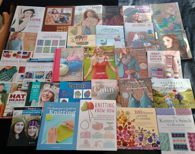 VARIOUS KNITTING PATTERN & KNIT TECHNIQUES BOOKS GARMENTS ACCESSORIES PICK & MIX