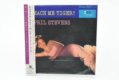 APRIL STEVENS-Teach Me Tiger!-JAPAN CD Paper Sleeve Ltd/Ed