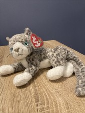 Ty Beanie Babies Purr The Tabby Cat New With Tags