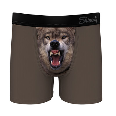 The Grey's Growl | Wolf Boy's Boxer Briefs