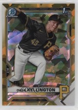 2021 Bowman Chrome Draft Sapphire Edition Gold 2/15 Owen Kellington 0e3u