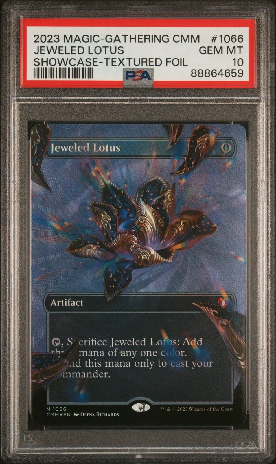 Jeweled Lotus 2023 Commander Masters #1066 Textured Foil Price